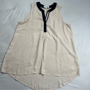 Monteau Sheer Sleeveless Blouse